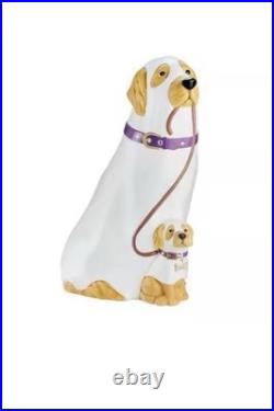 NEW 2.5 Ft Golden Retriever Halloween Dog Blow Mold Ghost LED 2025 NEW IN BOX