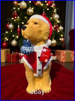 NEW 2.5 ft LED Golden Retriever Christmas Blow Mold Home Depot 2025