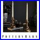 NEW_2_x_Pottery_Barn_Gold_Metal_Snake_Serpent_Spooky_Halloween_Candle_Holders_01_iis