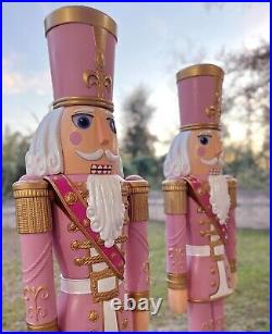 NEW! 6 ft Life Size LED Animated Nutcracker, Plays music! Holiday Christmas