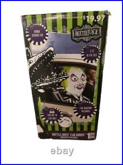 NEW BEETLEJUICE Airblown Inflatable 3 FT Car Buddy Gemmy Halloween Prop In Car
