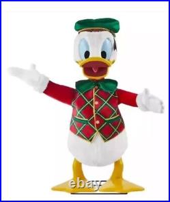 NEW Disney 4 ft. Animated Christmas Holiday Donald Duck