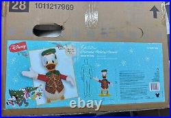 NEW Disney 4 ft. Animated Christmas Holiday Donald Duck