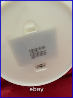 NEW FLAWLESS Exquisite POTTERY BARN White LED LIT Timer Glass 27 CHRISTMAS TREE