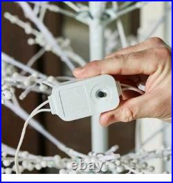 NEW GE Color Choice 5-ft Winterberry Pre-lit White Artificial Christmas Tree