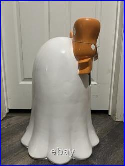 NEW IN-HAND Halloween Summerween Large Ghost with Orange & White Polka Dot Bow NEW IN-HAND Halloween Summerween Large Ghost with Orange & White Polka Dot Bow