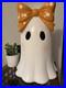 NEW_LARGE_24_Halloween_Summerween_Large_Ghost_with_Orange_White_Polka_Dot_Bow_01_pxc