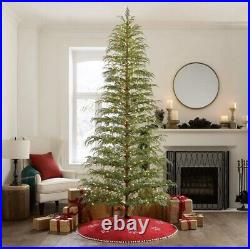 NEW MY TEXAS HOUSE 9ft PRE-LIT TWINKLE LED CYPRESS ARTIFICIAL CHRISTMAS TREE