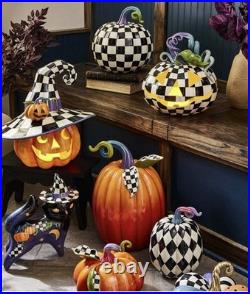 NEW MacKENZIE CHILDS FORTUNE TELLER JACK O' LANTERN PUMPKIN
