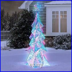 NEW Member's Mark 6' Pre-Lit Prismatic Tree