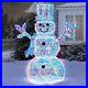 NEW_Member_s_Mark_Christmas_Decor_6_Pre_Lit_19_9_lbs_Prismatic_Snowman_01_keux