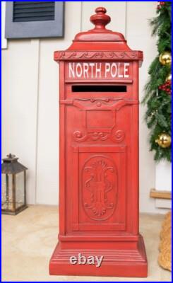 NEW OUTDOOR Letters To SANTA Mailbox free Shipping NEW OUTDOOR Letters To SANTA Mailbox free Shipping