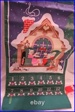 NEW, Open Package- Avon Countdown To Christmas Mouse Calendar 1987