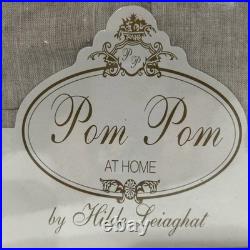 NEW Pom Pom at Home CHARLIE Big Pillow Case FLAX Linen 26x36 Hilde Leiaghat