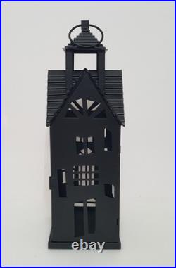 NEW Pottery Barn Haunted House Lantern 19 NIB Halloween