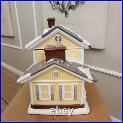 NEW Pottery Barn National Lampoons Christmas Vacation House lidded cookie jar