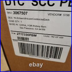 NEW Pottery Barn National Lampoons Christmas Vacation House lidded cookie jar