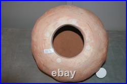 NEW Pottery Barn Terracotta Pumpkin MEDIUM Jack O'Lantern Luminary Orange In Box
