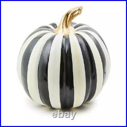 NEW SALE! MacKenzie-Childs Courtly Stripe Glossy Medium Pumpkin NEW SALE! MacKenzie-Childs Courtly Stripe Glossy Medium Pumpkin