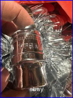 NEW Snap On Tools Decorative Christmas Garland Sockets Silver FREE SHIPPING