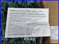 NEW WINTERGREEN LIGHTING 1000 feet C7/C9 Christmas Spool Green Wire with Socket NEW WINTERGREEN LIGHTING 1000 feet C7/C9 Christmas Spool Green Wire with Socket
