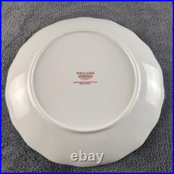 NEW Williams Sonoma Twas the Night Before Christmas Dinner Plate Snowy Village