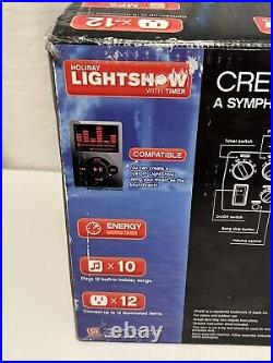 NEW in Box Gemmy Christmas 2008 CREATE YOU OWN LIGHTSHOW with Timer Christmas