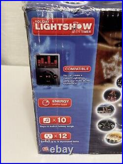 NEW in Box Gemmy Christmas 2008 CREATE YOU OWN LIGHTSHOW with Timer Christmas