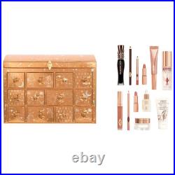 NIB $499 Charlotte's Beauty Treasure Chest MakeupSkincare AdventCalendar LE