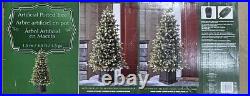 NIB 4.5 Ft Potted Aspen Pre Lit Artificial Christmas Tree 200 Micro LED WithRemote