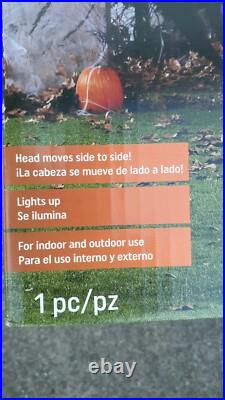 NIB Halloween 7.5' H Self-Inflate INFLATABLE Plastic VULTURE with Motion & Light