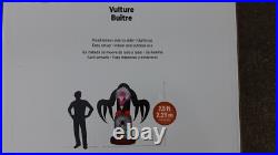 NIB Halloween 7.5' H Self-Inflate INFLATABLE Plastic VULTURE with Motion & Light