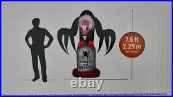 NIB Halloween 7.5' H Self-Inflate INFLATABLE Plastic VULTURE with Motion & Light