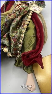 NIB Pair 2 Mark Roberts 16 Christmas Flying Angel Figurines Instrument