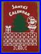 NOS_Vintage_Christmas_Advent_Calendar_Santa_Countdown_Wall_Hanging_Original_Box_01_eg