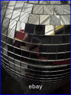 NWT 3 ft / 36 Disco Mirror Ball Silver Metallic Halloween Ghost Michael's 2025