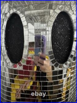 NWT 3 ft / 36 Disco Mirror Ball Silver Metallic Halloween Ghost Michael's 2025