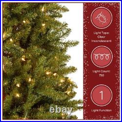 National Tree 7.5ft Pre-Lit Dunhill Fir Christmas Tree 750 Lights (NEW) Sealed