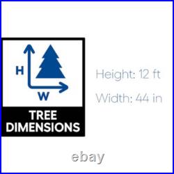National Tree Company 12-ft Douglas Fir Pre-lit Slim Artificial Christmas Tree National Tree Company 12-ft Douglas Fir Pre-lit Slim Artificial Christmas Tree