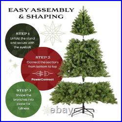 National Tree Company 6.5Ft Pre-Lit Downswept Douglas Fir Christmas Tree