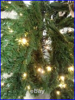 National Tree Company 7.5' North Valley Spruce Pre lit Christmas Tree clear