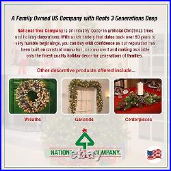 National Tree Company Frasier Fir 6.5 Ft Color Prelit Artificial Christmas Tree