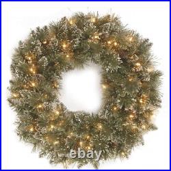 National Tree Company Glittery Bristle artificial wreath