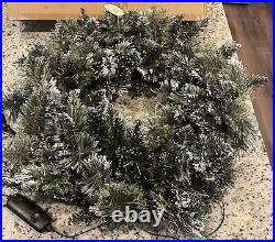 National Tree Company Glittery Bristle artificial wreath