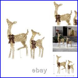 National Tree Company National Tree 28 Inches X 38 Inches Doe And Fawn Pine