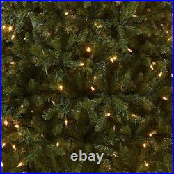 National Tree Company Pre-Lit Artificial Christmas Tree Green Dunhill Fir 6.5 Ft