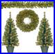 National_Tree_Company_Pre_Lit_Holiday_Christmas_4_Piece_Set_Garland_Wreath_an_01_fmdi