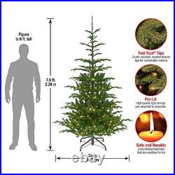 National Tree Company'feel Real' Pre-lit Artificial Christmas Tree Green