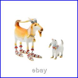 Nativity Nathan & Noel Goat Figures by Patience Brewster