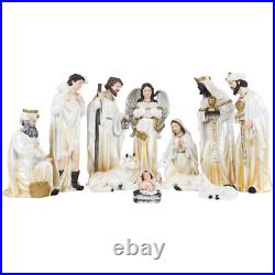 Nativity Scene Set 12 Inch 11 Piece Holy Family & Magi Nacimiento 2117SN New